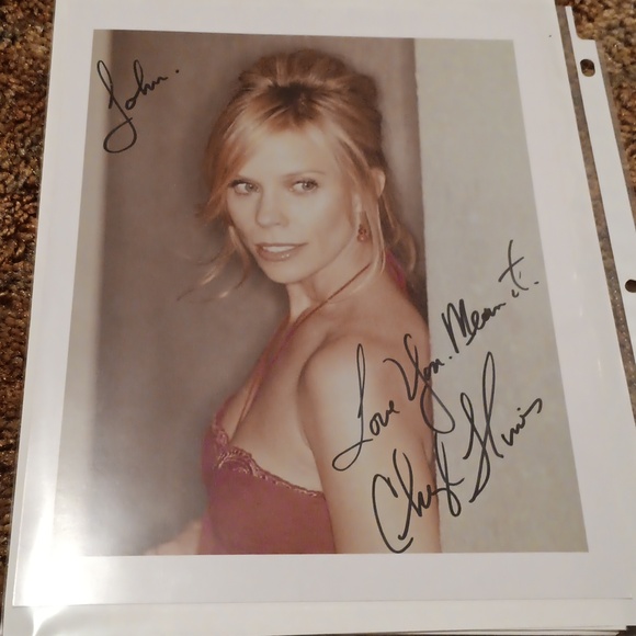 Autograph Other - Autograph pics lot of Lewis and liesl